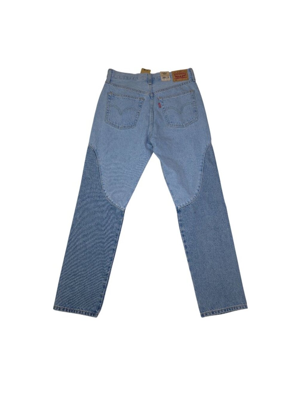 Levi's 501 County Fair Jeans Two Tone Chap Style Size 28 x30 Western Riding Chap